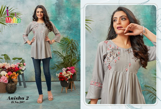 ANISHA VOL 2 Maira Regular Wear Wholesale Designer Kurtis Catalog